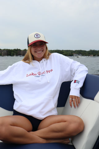 Lake Geneva Unsalted No Sharks® Hoodie