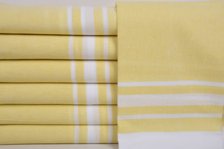Organic Turkish Towel - Yellow Beach