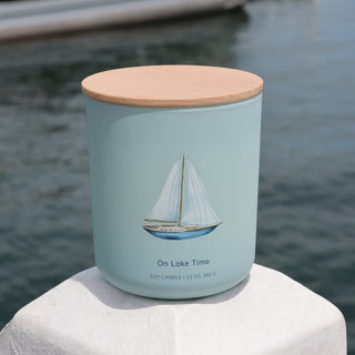 On Lake Time Luxe Candle