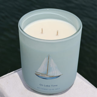 On Lake Time Luxe Candle