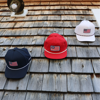 American Flag Patch Hat