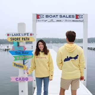 Lake Geneva Unsalted No Sharks® Hoodie