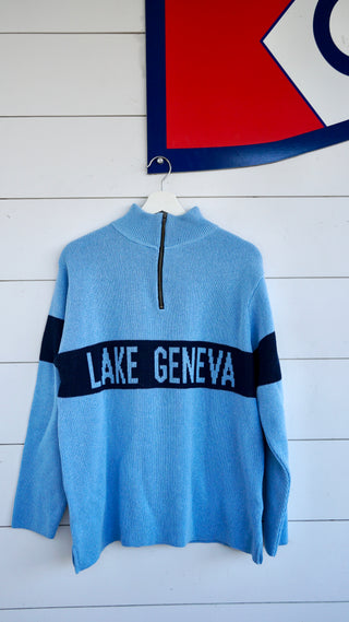 Lake Geneva 1/4 Zip Sweater