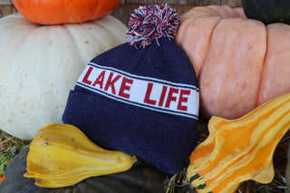 Lake Life Beanie W/Pom