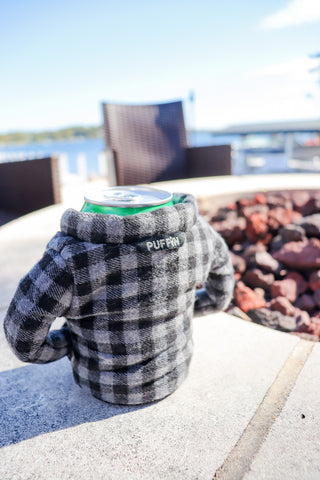 Puffin Koozie Lumberjack