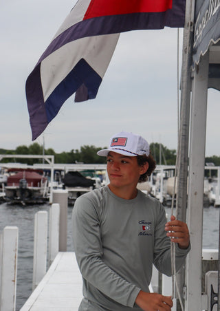 American Flag Patch Hat