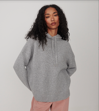 Melchie Relaxed Knit Hood - KIMI SPECAIL ORDER