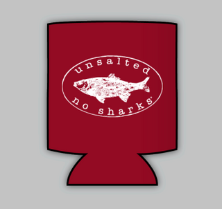 Unsalted No Shark Classic Koozie