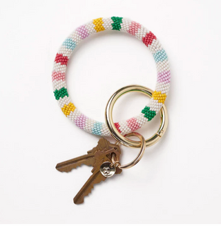 Chloe Beaded Keyring Bracelet