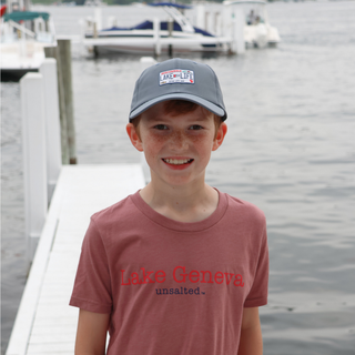 Lake Geneva Unsalted No Sharks Youth T-Shirt