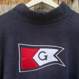 Burgee Appliqué Terry Mock Neck Set