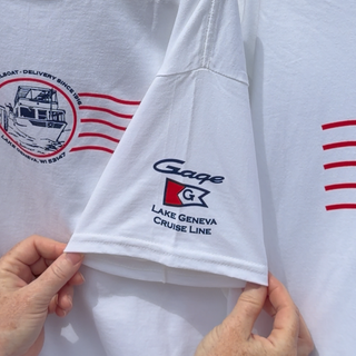 Mailboat Stamp T-Shirt
