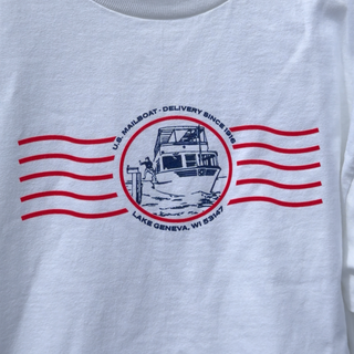 Mailboat Stamp T-Shirt