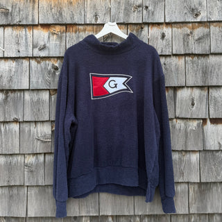 Burgee Appliqué Terry Mock Neck Set