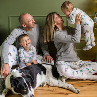 Ski Slopes Family Matching Organic Cotton Women's PJ Set