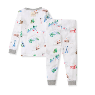 Ski Slopes Family Matching Organic Cotton Two-Piece Pajamas