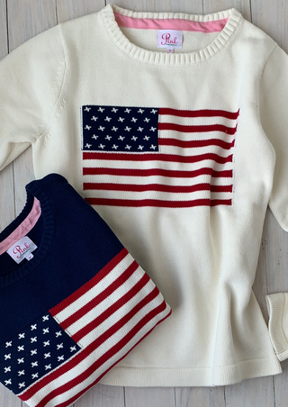 American Flag Sweater